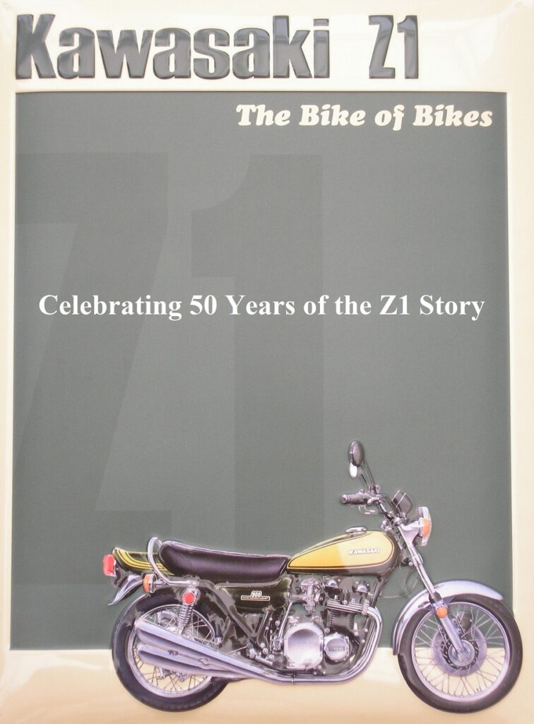 Celebrating 50 years of the Kawasaki Z1 story.